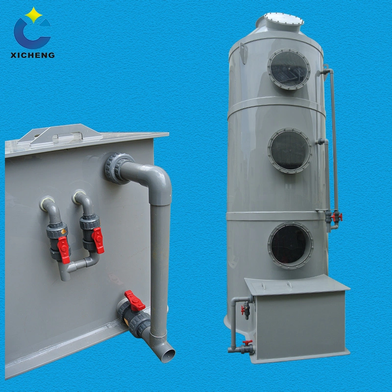 Chemical Industrial PP Plastic HCl Gas Pollution Control Equipment