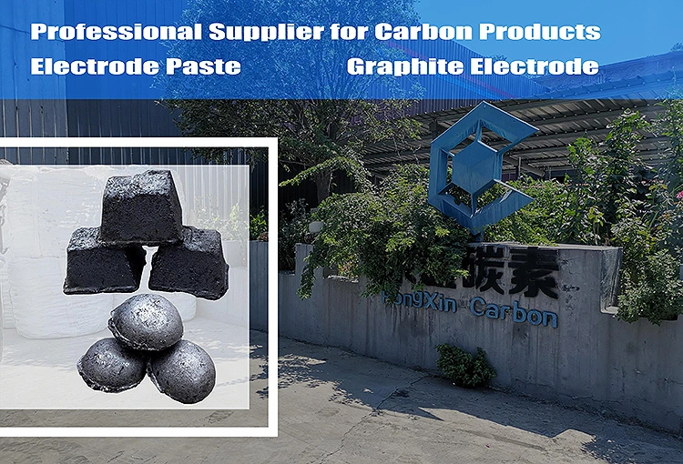 Gongyi Rongxing Soderberg Carbon Electrode Paste for Ferro Alloy Furnaces