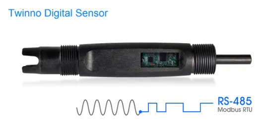 The Most Economy Digital pH Sensor Electrode Probe RS485 4~20mA pH Electrode