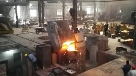 10 Ton Shaking Ladle Refining Furnace