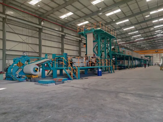 60000t Steel/Aluminum Coils Colour Coating Facility/Production Line